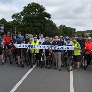 Menschen beim autofreien Sonntag