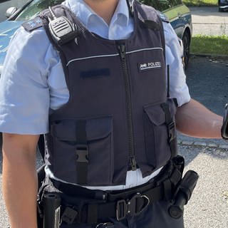 Die aktuelle Polizeiuniform in Baden-Württemberg.