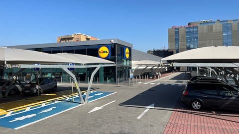 Supermarkt-Gebäude Lidl Braga in Portugal