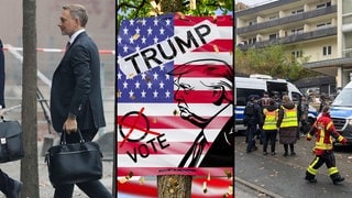 Fotocollage Wochenrückblick Woche 45. Lindner, Trump, Hausräumung