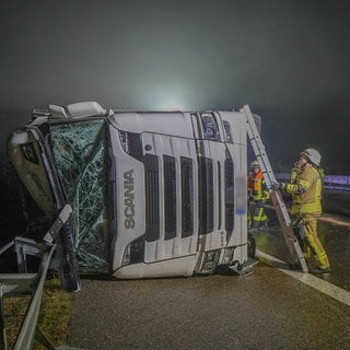 Nach einem Unfall auf der A6 war die Autobahn in Richtung Heilbronn zwischen Sinsheim und Bad Rappenau gesperrt. 