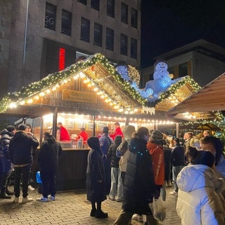 Der Weihnachtsmarkt in Heilbronn: Auch am zweiten Adventswochenende war der Run groß. Eine halbe Million Besucher kamen bisher.