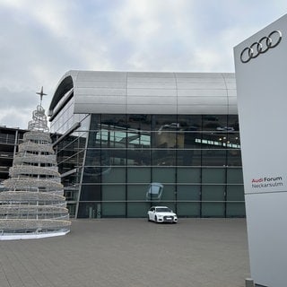 Das Audi-Forum in Neckarsulm