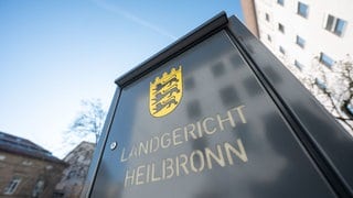 Das Heilbronner Landgericht. Am Montag könnte das Urteil gegen einen Vater aus Schwäbisch Hall fallen. Er soll sein Baby getötet haben. 