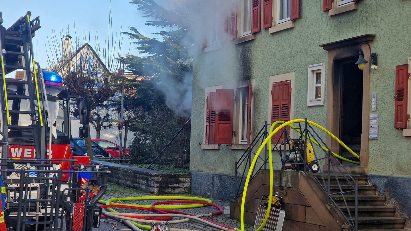 Wohnungsbrand in Offenau