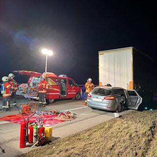 Nach einem Unfall auf der A6 bei Crailsheim war die Autobahn in Richtung Nürnberg die ganze Nacht gesperrt. 