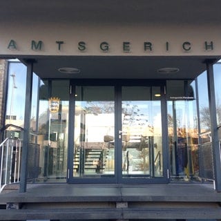 Eingang des Amtsgerichts Pforzheim