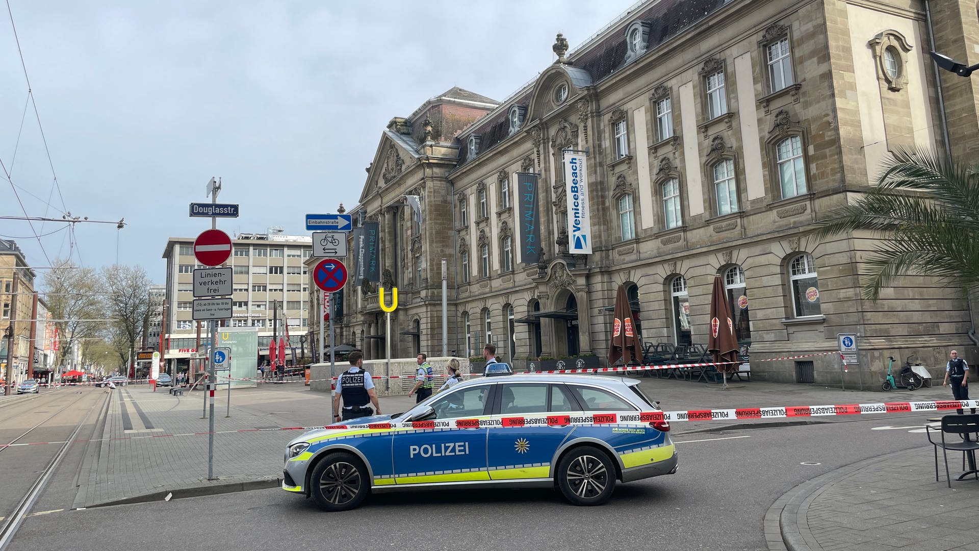 Polizeieinsatz beendet: Verdächtiger Gegenstand in Karlsruhe ungefährlich
