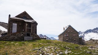 Fidelitashütte der DAV Sektion Karlsruhe in den Ötztaler Alpen.