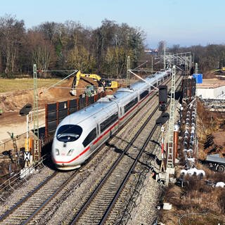 Die Rheintalbahn am Tunnel Rastatt wird verlegt