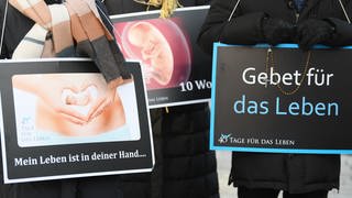 Streit um Proteste von Abtreibungsgegnern