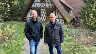 Die Gastronomen Martin und Florian Meier von der Edelfuchs-Lodge