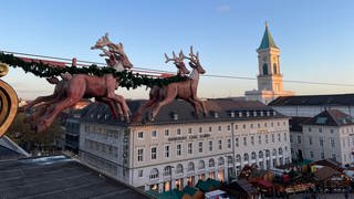 Der Weihnachtsmarkt in Karlsruhe