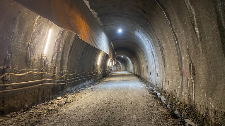 Durchstich im neuen Ostelsheimer Tunnel