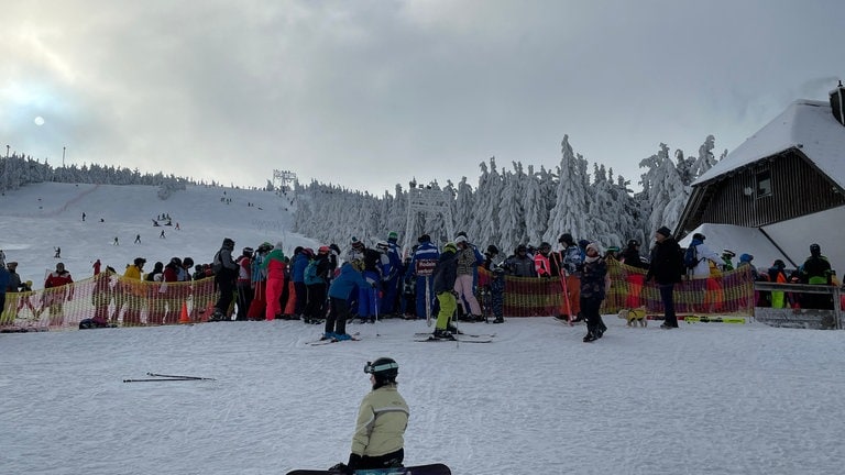 Großer Andrang am Seibelseckle an der Schwarzwaldhochstraße