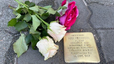 Stolperstein Max Billmann, der für seine Homosexualität verfolgt und verurteilt wurde