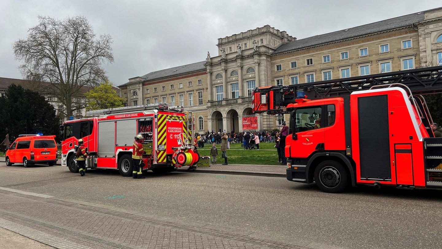 Brandalarm im Naturkundemuseum Karlsruhe