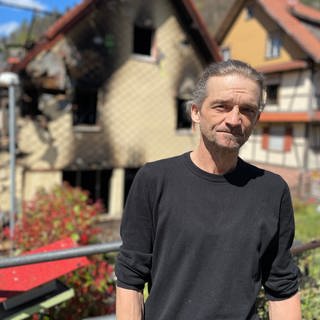 Brandopfer Andreas Steinhöfel hat den Hausbrand in Gernsbach überlebt