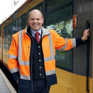 Jochen Dietz, Straßenbahnfahrer der AVG