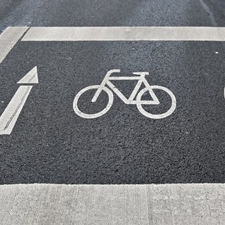Kreuzung für Radfahrer