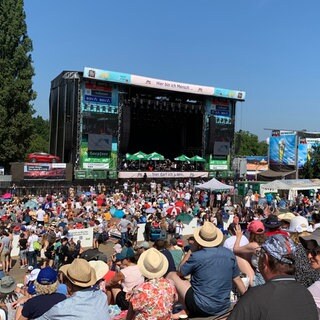 Auch am Sonntag bestes Wetter bei DAS FEST in Karlsruhe.