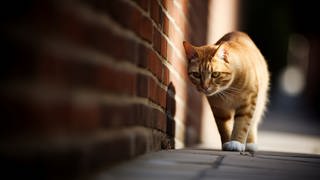 Ein Unbekannter Täter oder eine unbekannte Täterin hat in Gaggenau einer Katze den Kopf abgetrennt. Der Kopf lag in der Fußgängerzone in Gaggenau.