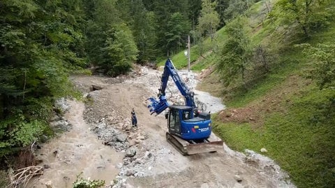 Das THW aus Karlsruhe und Pforzheim im Einsatz in Slowenien