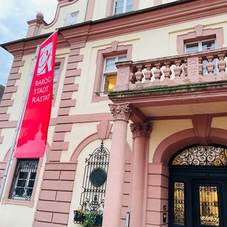 Das Rathaus in Rastatt.