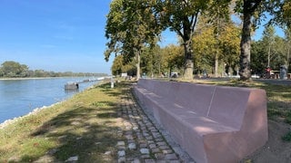 Rheinfähre in Plittersdorf: Neue Promenade eingeweiht