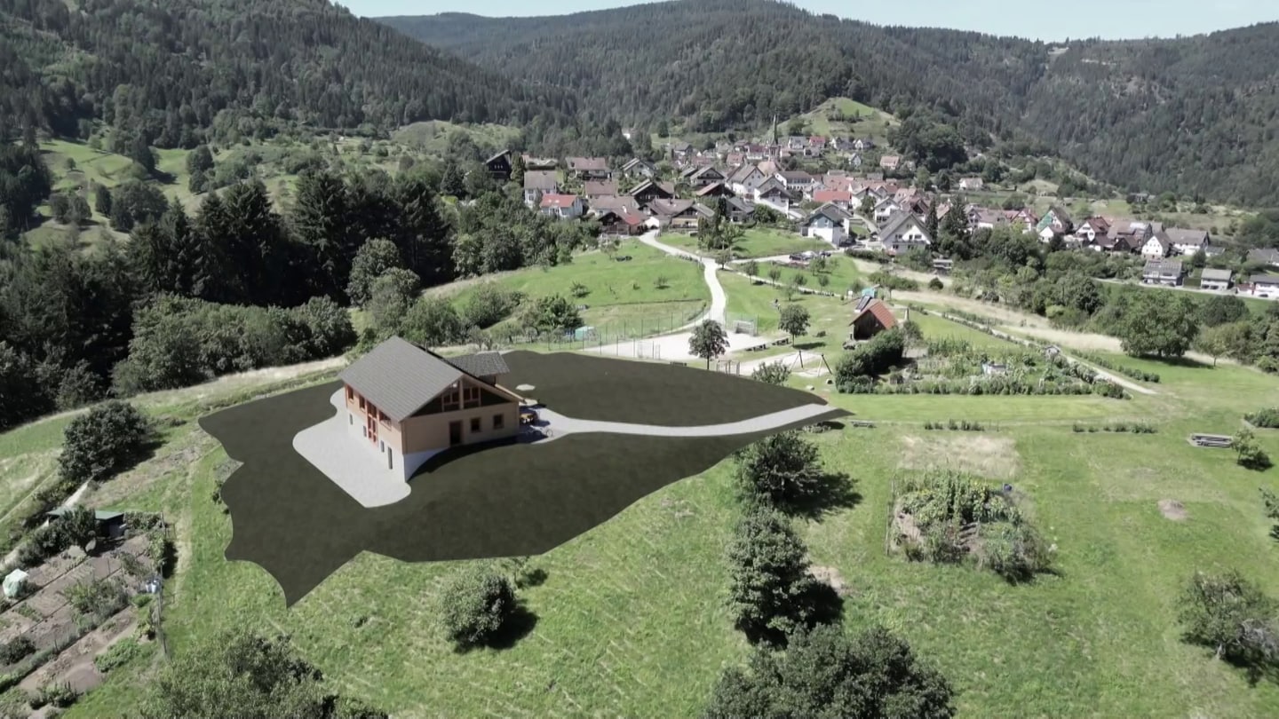 Die Giersteinhütte, wie sie einmal in Forbach im Ortsteil Bermersbach aussehen könnte.