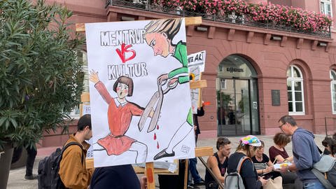 Demo vor dem Karlsruher Rathaus zu den Kürzungen im Doppelhaushalt