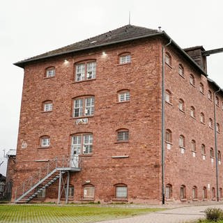Das Hauptgebäude der Justizvollzugsanstalt Bruchsal