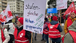 Streik der GEW in Karlsruhe