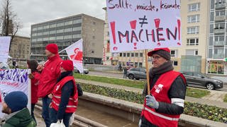 Streik der GEW in Karlsruhe