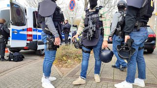 Polizeieinsatz in Hagsfeld