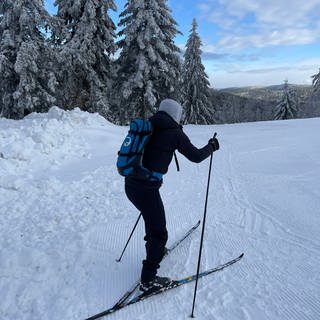 Skiläufer freuen sich über Saisonstart auf dem Seibelseckle