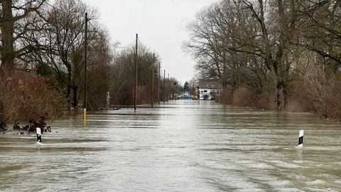 Leben mit dem Hiochwasser in Rastatt