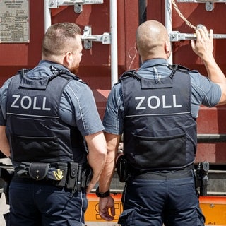 Zoll kontrolliert Lkw (Symbolbild)