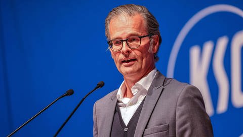KSC-Präsident Holger Siegmund-Schultze hofft auf ein Ende der Krise