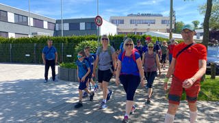 Familie Wolf beim Wandern in Pforzheim