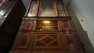 Das Pfeifen-Orchestrion der Firma Imhof & Mukle aus Vöhrenbach im Schwarzwald aus dem Jahr 1895