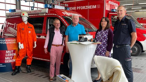 50 Jahre Notarztwagen in Pforzheim