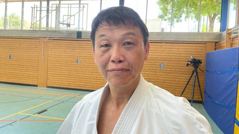 Japanischer Nationaltrainer Kunio Kobayashi in Baden-Baden