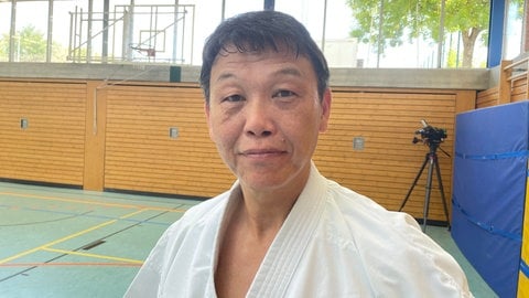 Japanischer Nationaltrainer Kunio Kobayashi in Baden-Baden.