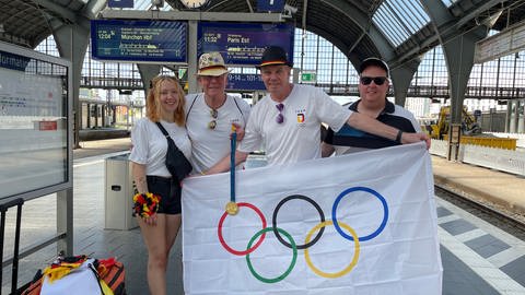 Olympia Fans aus Bruchsal auf den Weg nach Paris