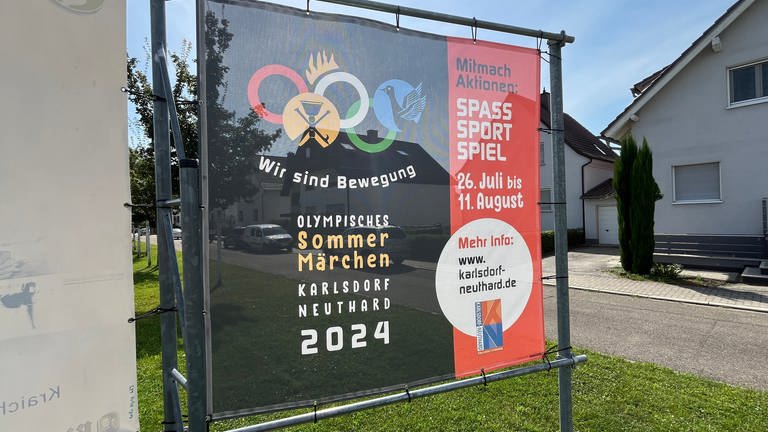 Noch bis zum 11. August gibt es beim "Olympischen Sommermärchen" in Karlsdorf-Neuthard Sportangebote für Groß und Klein.