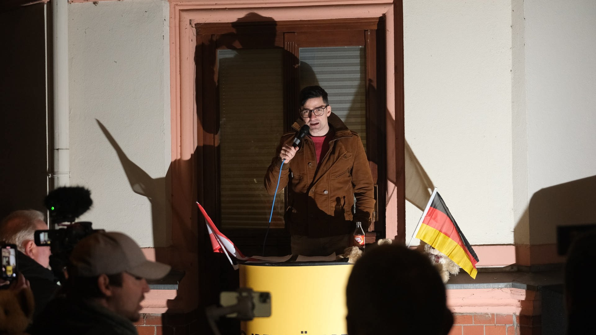 Rätselraten um Auftritt: Protest gegen Rechtsextremist Martin Sellner