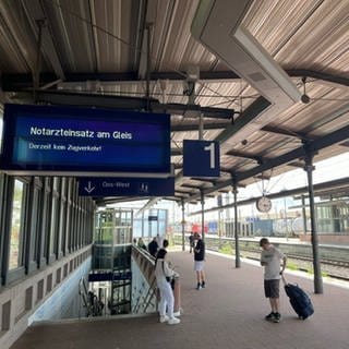 Polizeieinsatz am Bahnhof Baden-Baden