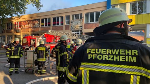 Brand in der Pforzheimer Innenstadt