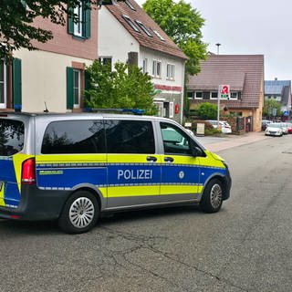 Polizeiauto in Straubenhardt